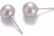 Boucles d'oreilles en argent sterling 925, modèle perle ronde ou goutte perlée au choix - Image 3