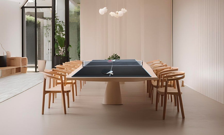 Image 6: Plateau de table de ping-pong avec accessoires de la marque Sokker