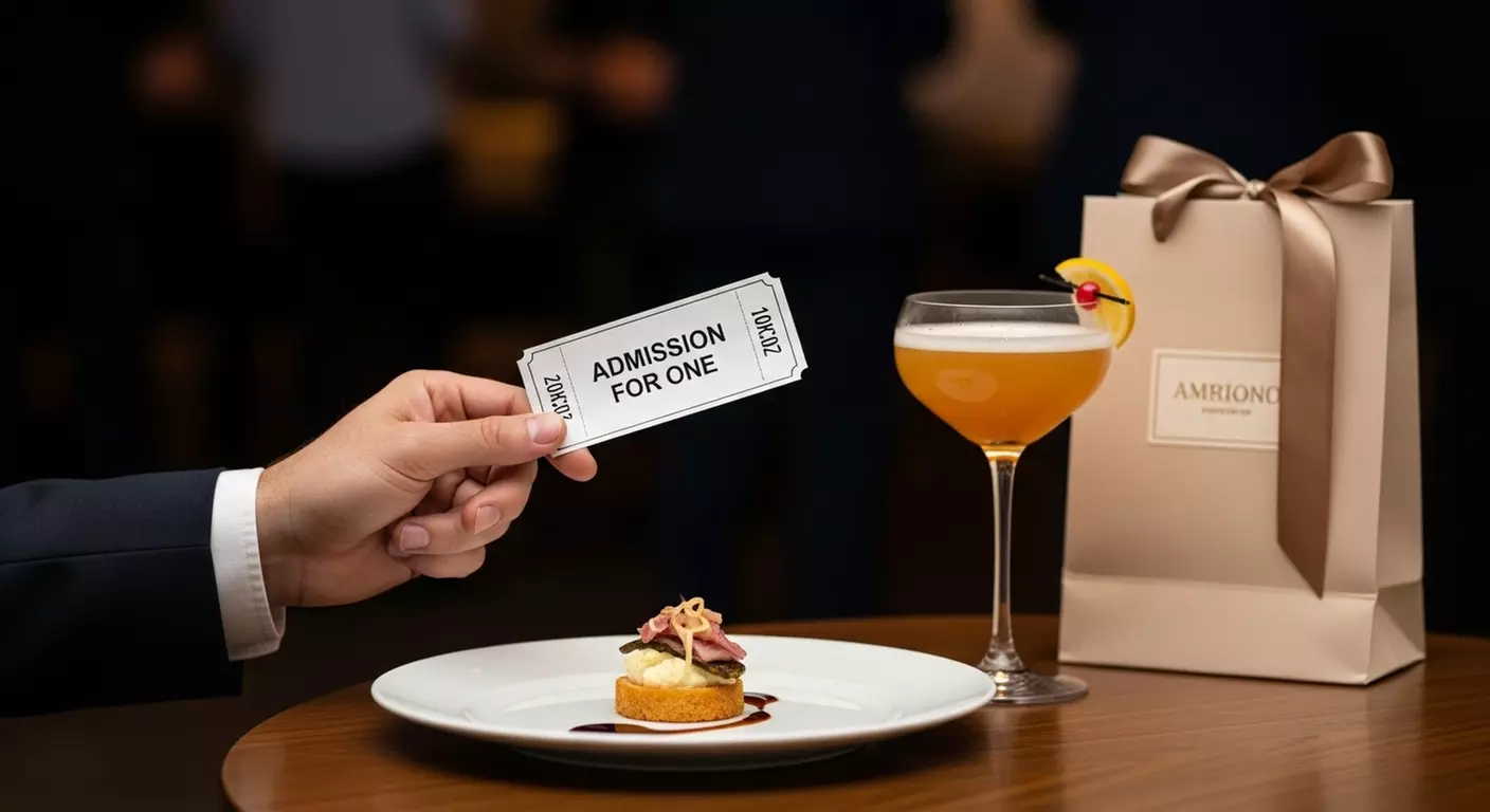 Admision for One or Three People + Food and Cocktails + Bonus Gift Bag