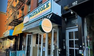 Delight with Build your Own Pasta with Protein or Veggie, $25 or $50 Gen Spend @Pastasole Chelsea(Up to 20%Off)