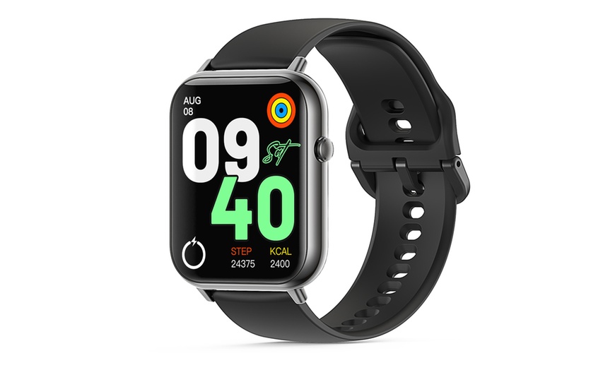 Image 2: Bluetooth Smart Watch 2.1" Touch Screen Heartrate Blood Pressure