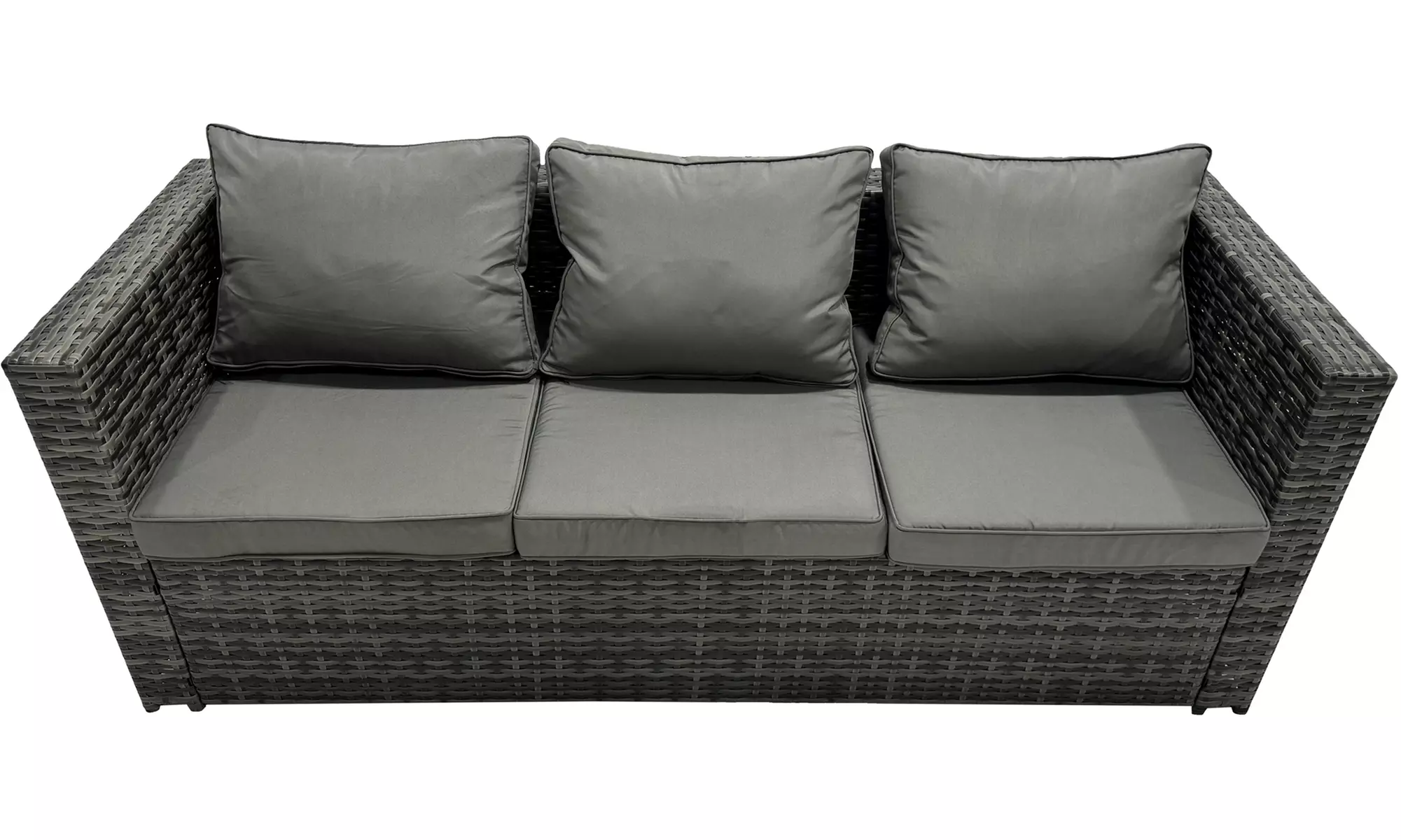 Fimous Wicker Outdoor Rattan-Effect Garden Furniture Set