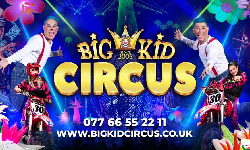 Image 1: One Grandstand Ticket to Big Kid Circus