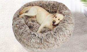 Pet Calming Bed with Removable Cover