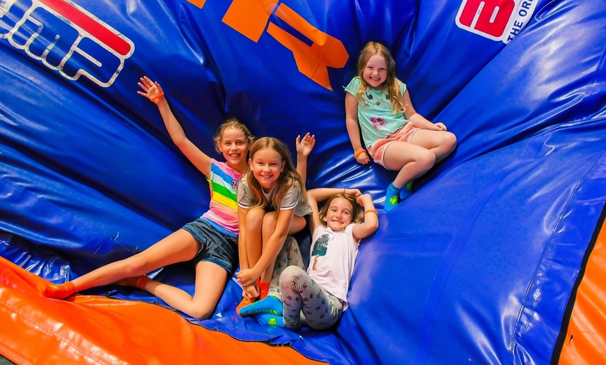 Image 3: 90 Min Jump Pass with Trampolines, Ninja Warrior Course & Dodgeball!