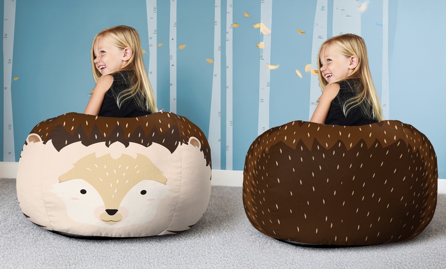 Image 8: rucomfy Beanbags Playful Kids Bean Bag 