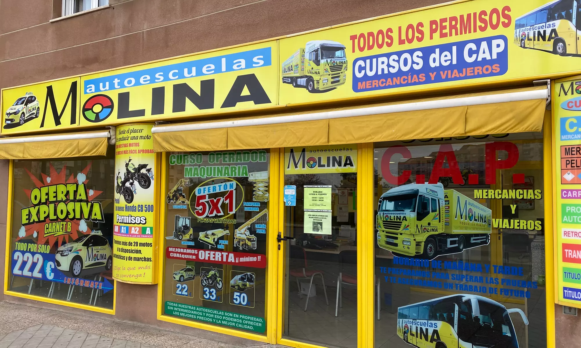 Curso para obtener el carné A, A2 o B con Autoescuela Molina Granada