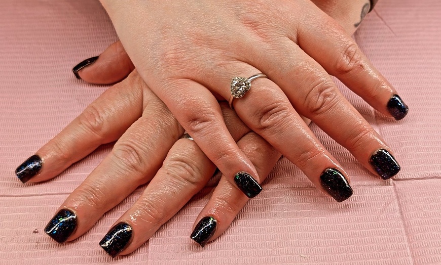 Image 3: Get Acrylic, Fuller-Cover Tip Extensions, and much more!