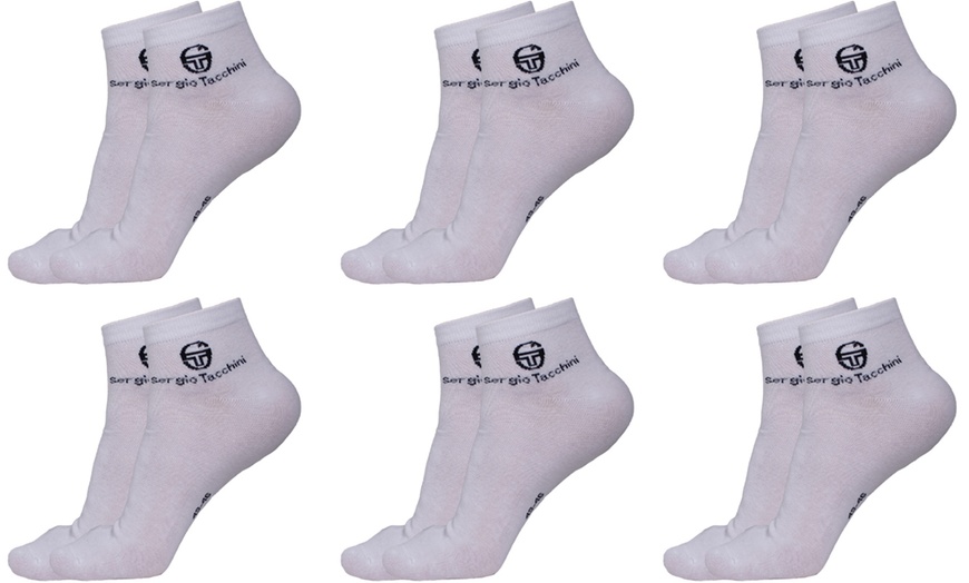 Image 4: 6 o 12 calzini corti alla caviglia Sergio Tacchini