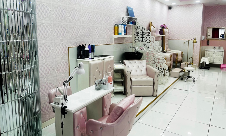 Image 4: A Classic or Gelish Manicure, Pedicure, Blow Dry, Hair Wash & More