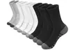 1, 5 oder 10 Paar lange Sportsocken in Schwarz oder Weiß - Second Medium