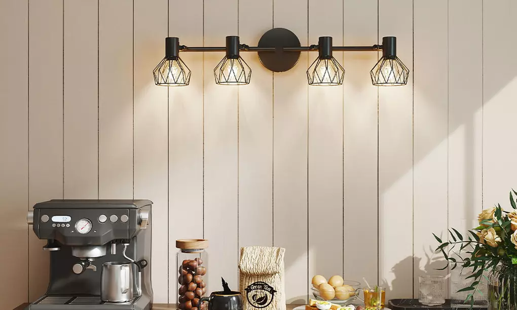 Emitto 3-Way and 4-Way Vintage Industrial Spotlight