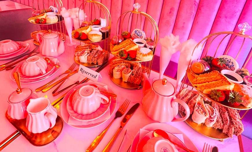 Image 1: Savor with The Sip & Paint Afternoon Tea Experience For 1, 2 or 4