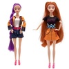 Image 2: 3-Piece Korean Pop Inspired Collectible Doll Set