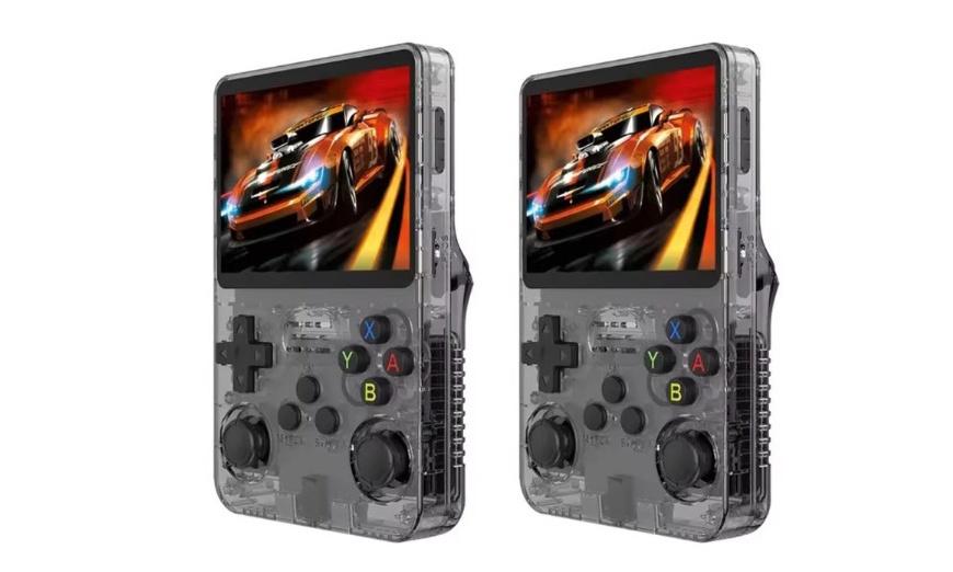 Image 6: 1x oder 2x Retro-Handheld-Videospielkonsole