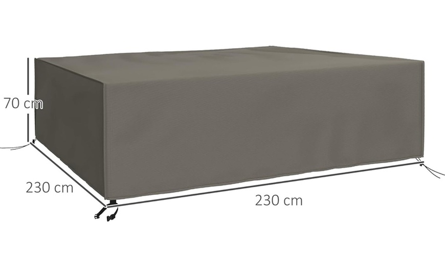 Image 6: Outsunny Outdoor Furniture Covers in Various Sizes