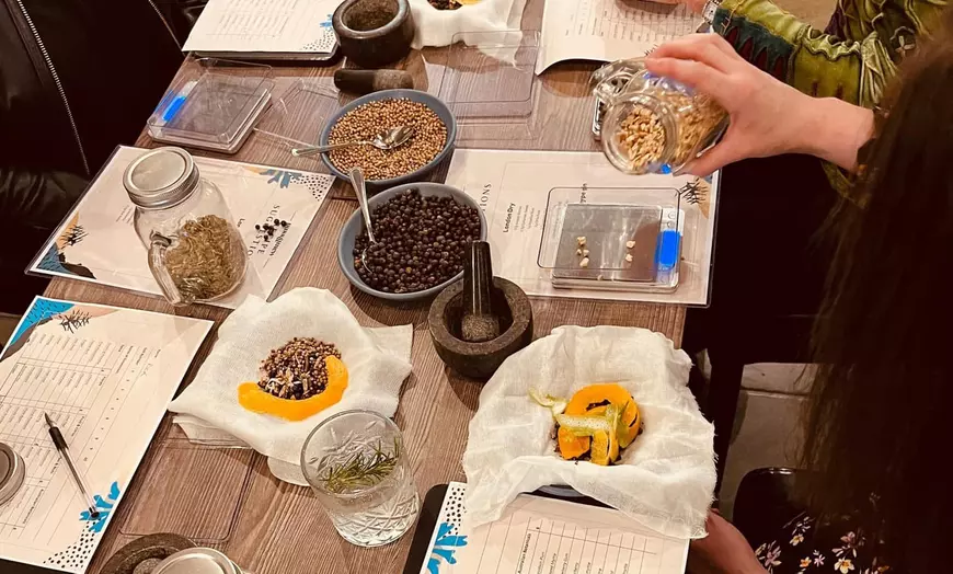Image 2: Learn, Taste & Create: Award-Winning 3-Hour Gin Masterclass for One
