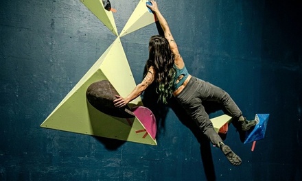 1x Indoor Climbing + Cold Plunge/Sauna Day Pass for 1 person - Castle Climbing Club, Seattle, WA
