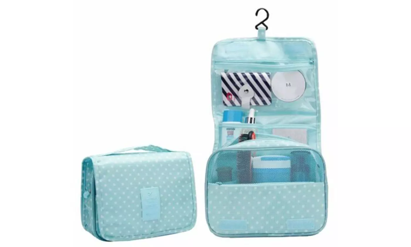 Multifunction Cosmetic Bag Portable Makeup Pouch Waterproof Toiletry Bag