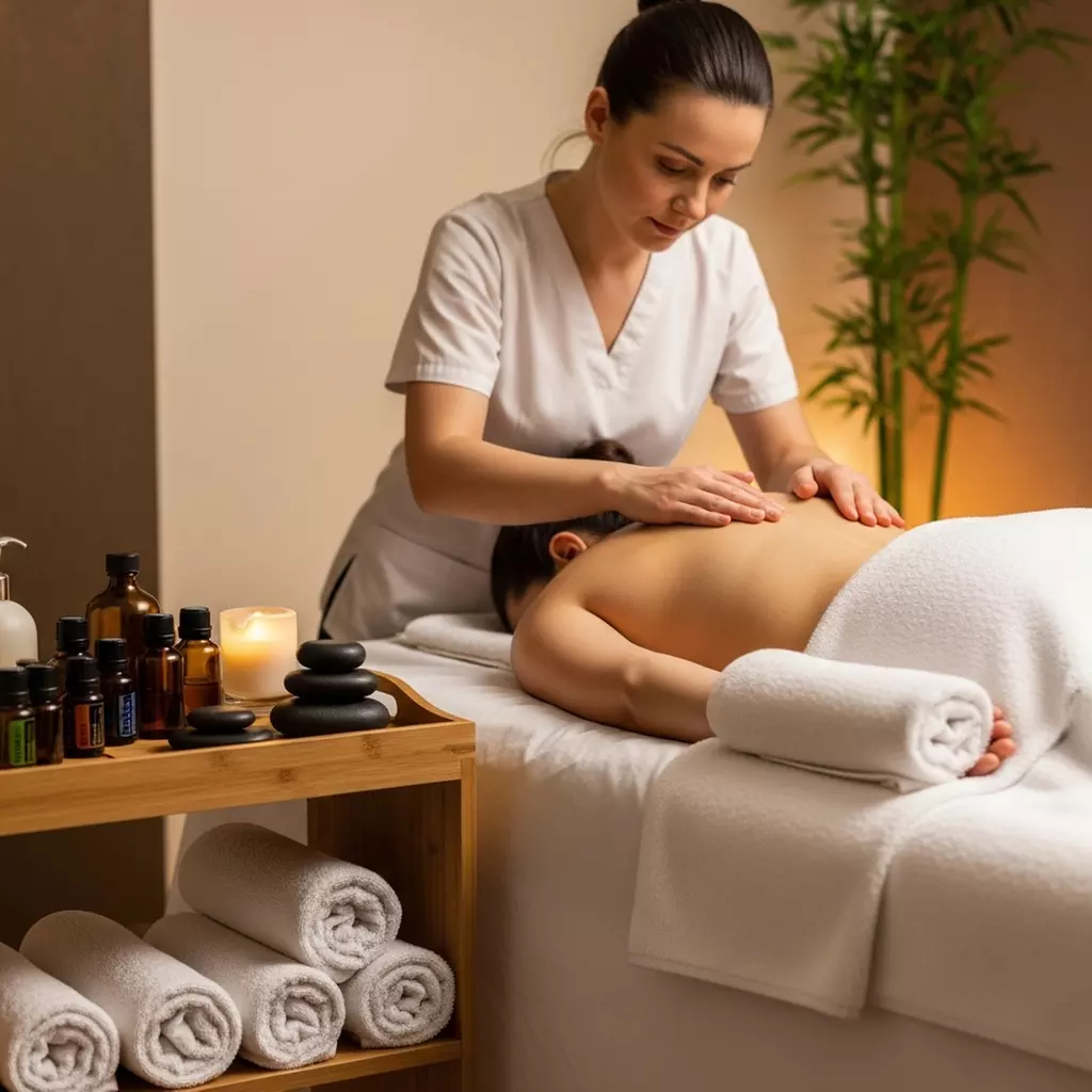 Relax with a 60 or 75 Minute Full Body Massage and Soothing Towels