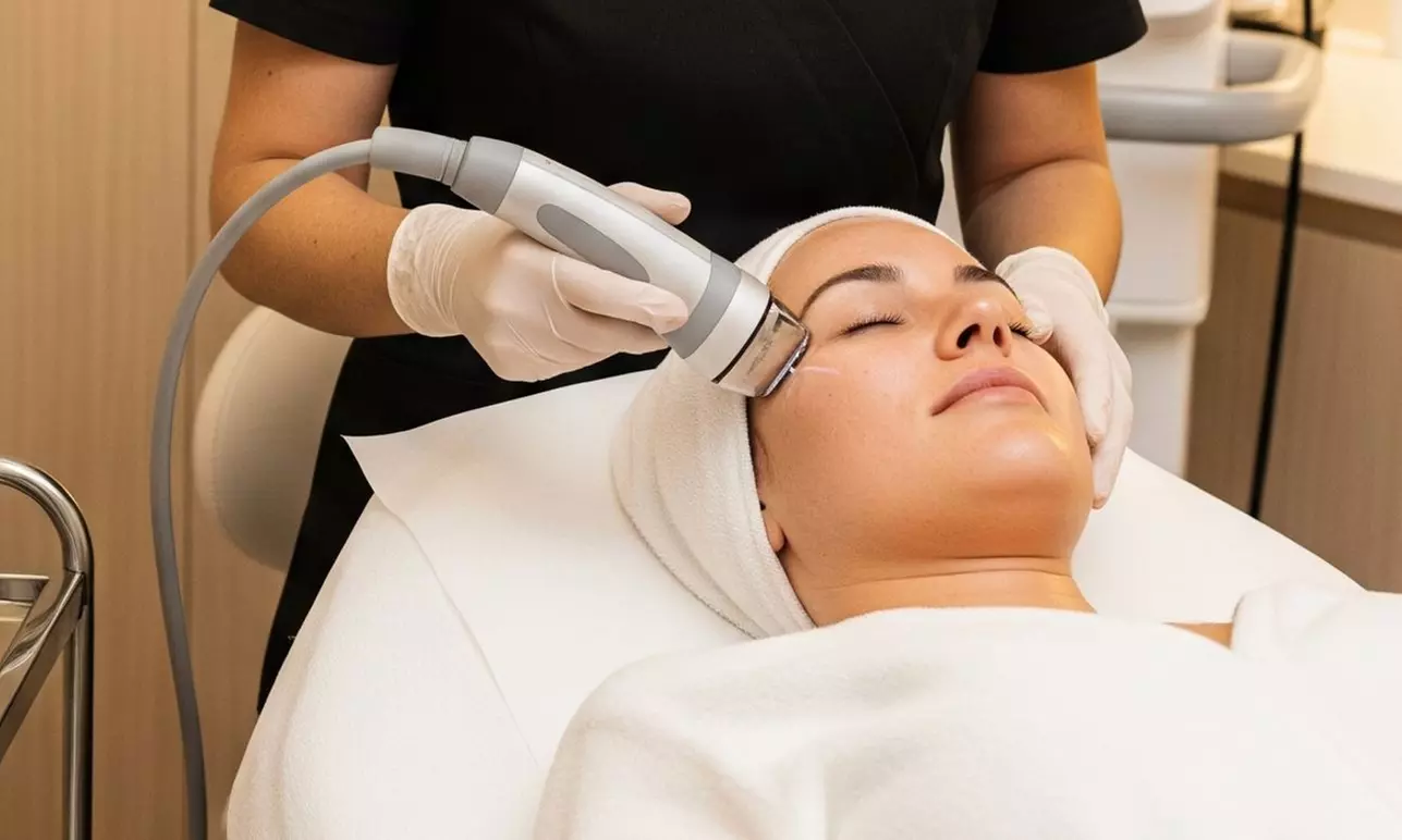 Limpieza facial con opción a radiofrecuencia e hidratación