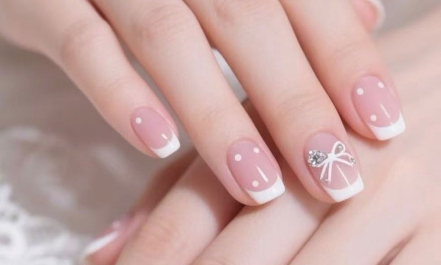 Image 2: Polished Perfection:Gel Manicure, Nail Shaping,Cuticle Care, & Massage