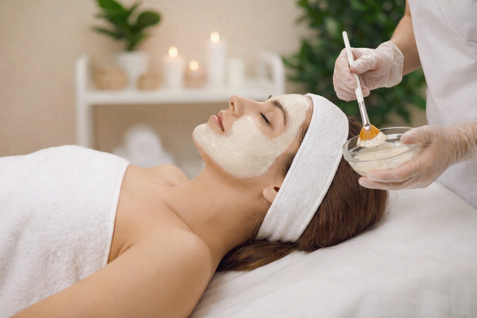 Aroma-Facial with Extraction and Microdermabrasion Options