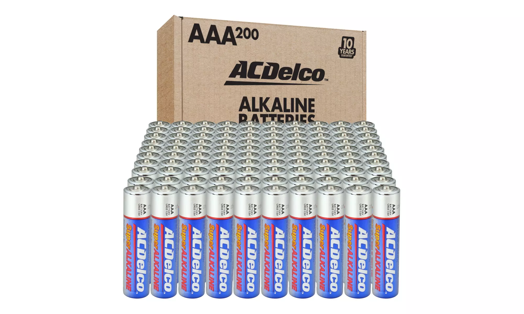 ACDelco Alkaline Batteries AA, AAA, or Combo 