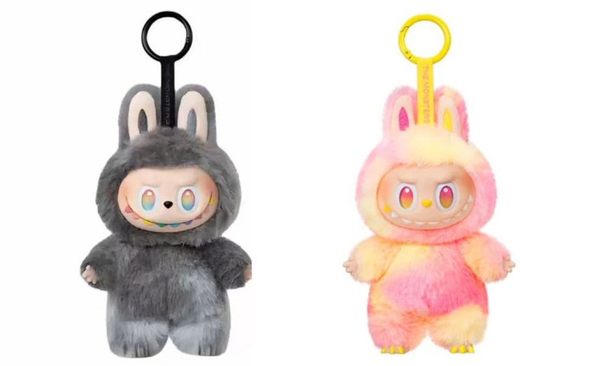 Image 15: Porte-clés peluche inspirée de l'univers Labubu