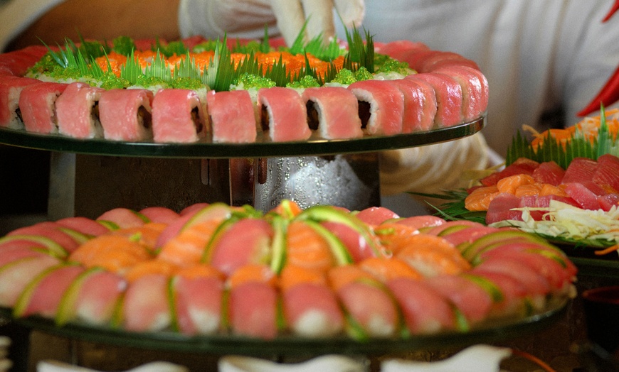 Image 3: For 1 Child or 1, 2 or 4 Adults: All-You-Can-Eat Sushi