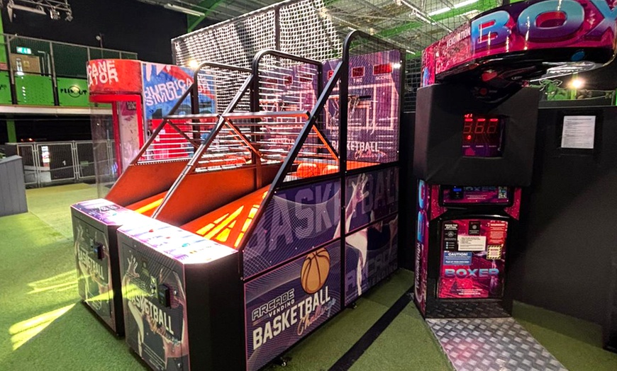 Image 5: Flip Out Portsmouth Try To Reach The Ceiling Or See Who Jumps Higher

