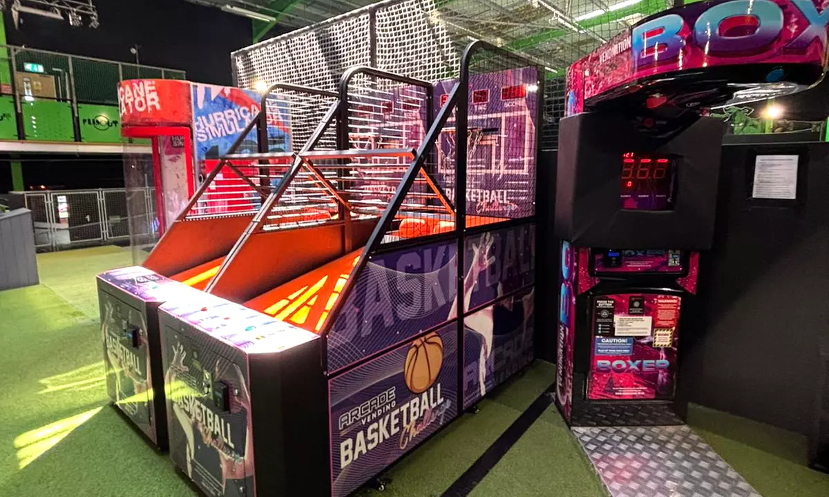 Flip Out, Portsmouth: Try To Reach The Ceiling Or See Who Jumps Higher 
 (Up to 36% Off)