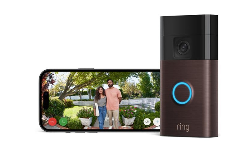Image 5: New Ring Battery Video Doorbell - HD 1440p, Colour Night Vision, Head-to-Toe View