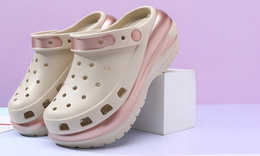 Image 1: Slip-on EVA Sandals