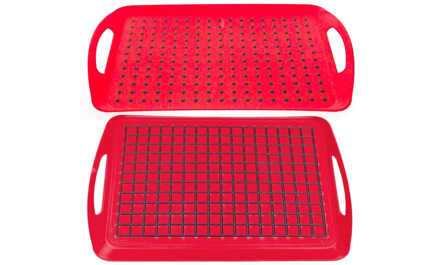 Image 10: Non-Slip Serving Tray