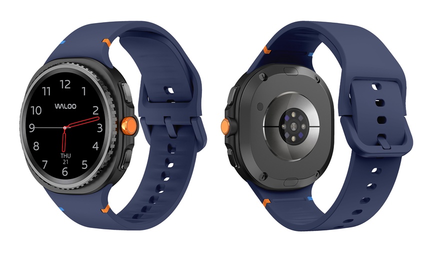 Image 8: Waloo Silicone Sport Band For Samsung Galaxy Watch 8/Watch 8 Classic
