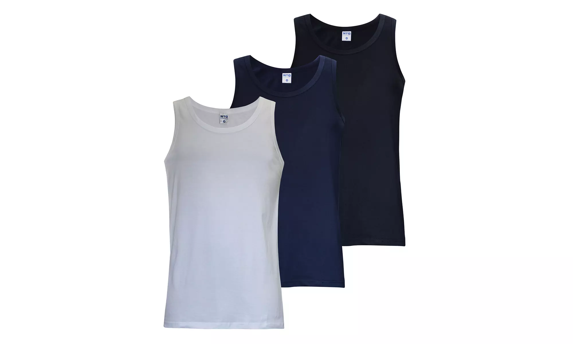 Set da 3 o 6 canotte da uomo De Fonseca o Nottingham