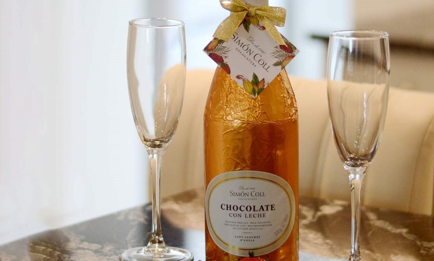 Image 2: Chocolate Champagne Bottle 300g