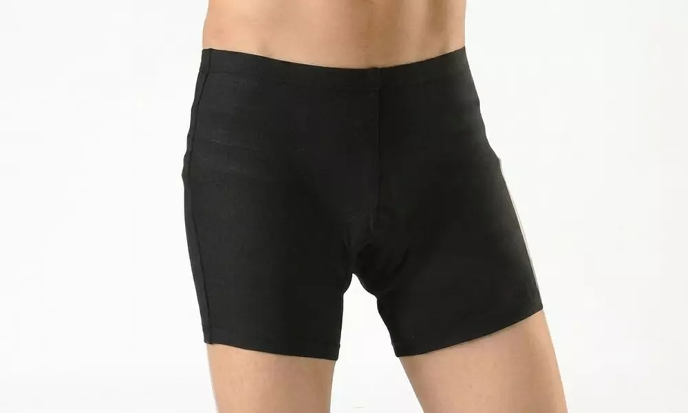 Men’s Padded Cycling Underwear With 3D Cushion