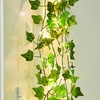 Image 6: 10 Meter Artificial Ivy Leaves Light String
