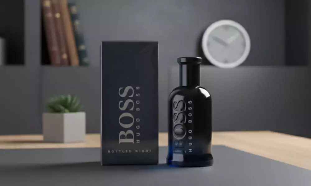 Boss #6 Bottled Night By Hugo Boss 3.3 Oz Eau De Toilette Spray New In Box Men - Primary Image