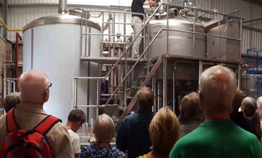 Image 2: Brewery Tour with Tasting