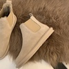 Image 6: Lined Warm Ankle Boots