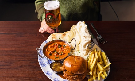 2 x Mains & 2 x Drinks (Glass of Wine/ Pint of Beer/Soft Drink) - The People's Pub