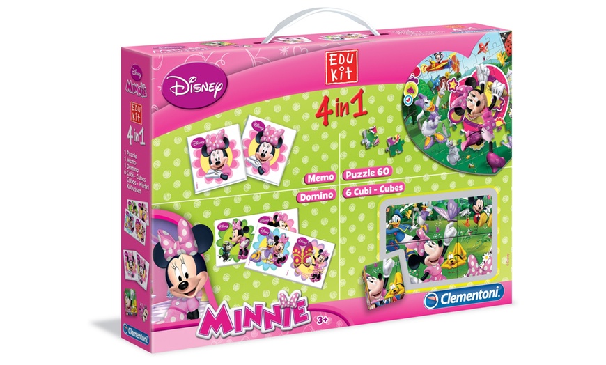 Image 3: Disney 4-in-1 Game and Puzzle Set