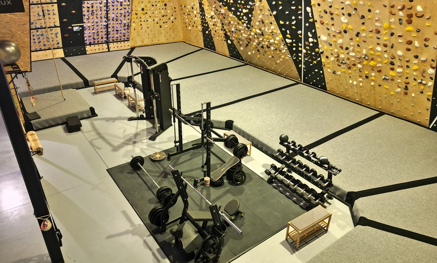 Image 10: Experiencia de escalada: entrada individual o para adultos y niños