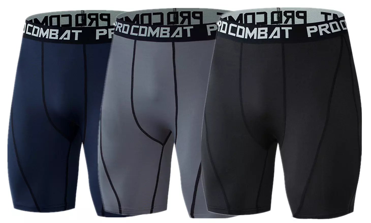 Men's Active Performance Compression Underwear Shorts for Workout