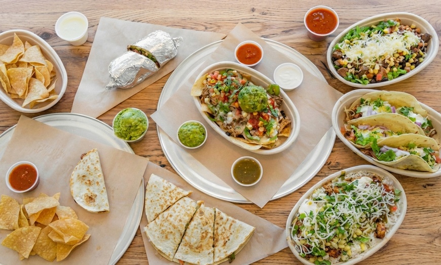 Image 6: Fresh & Customizable Mexican Grill Meals with Drinks for Up to Four