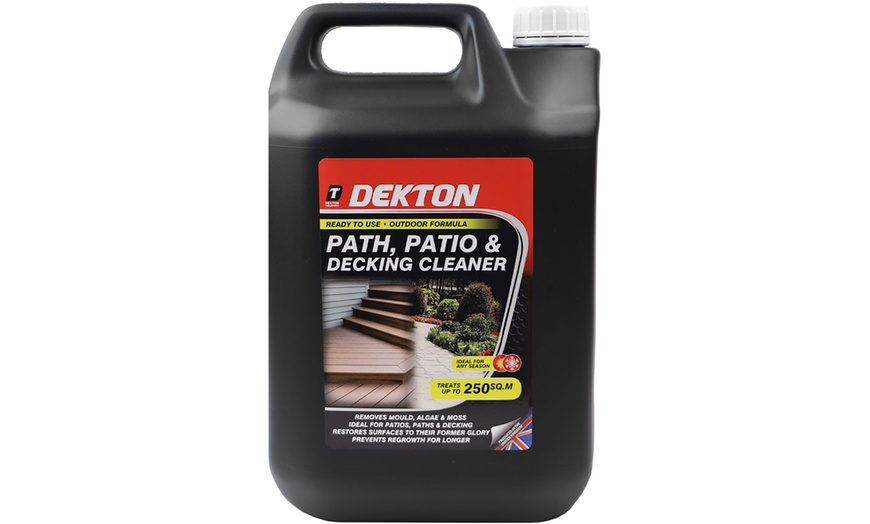 Image 1: Dekton Outdoor Path Patio Cleaner 5L