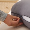 Image 5: Silentnight U-Shape Pregnancy Pillow - Luxury Velvet Touch Cover, Hypoallergenic